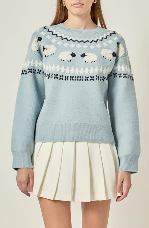 Sheep Fair Isle Sweater