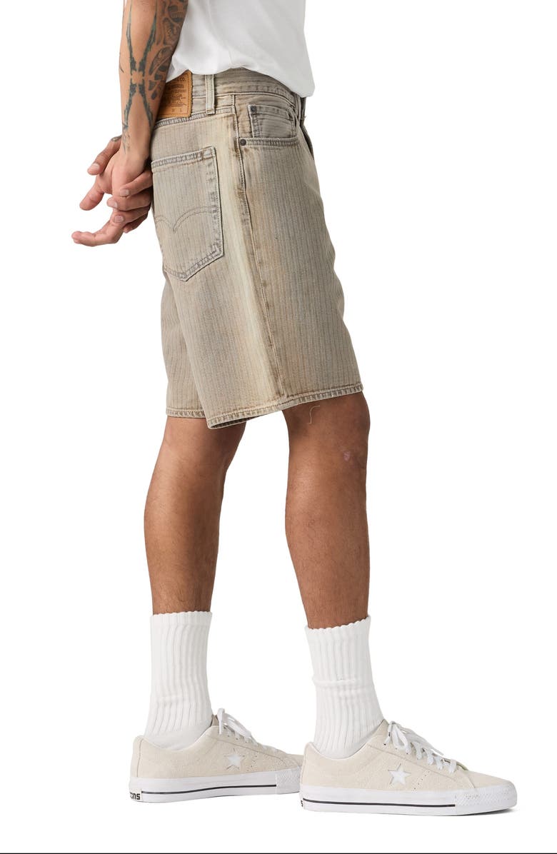Levi's 468 Loose Denim Shorts, Alternate, color, Uniform Badge Od Shorts