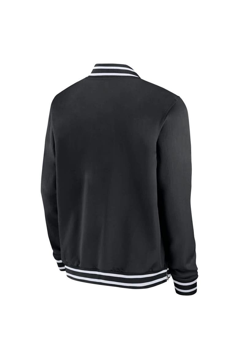 Men's Nike Black Army Black Knights 2024 Rivalry Collection Full-Zip Bomber Jacket, Alternate, color, Black