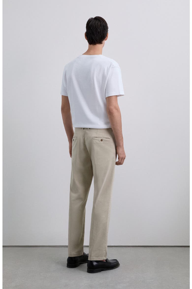Firenze Relaxed Pants, Alternate, color, Beige