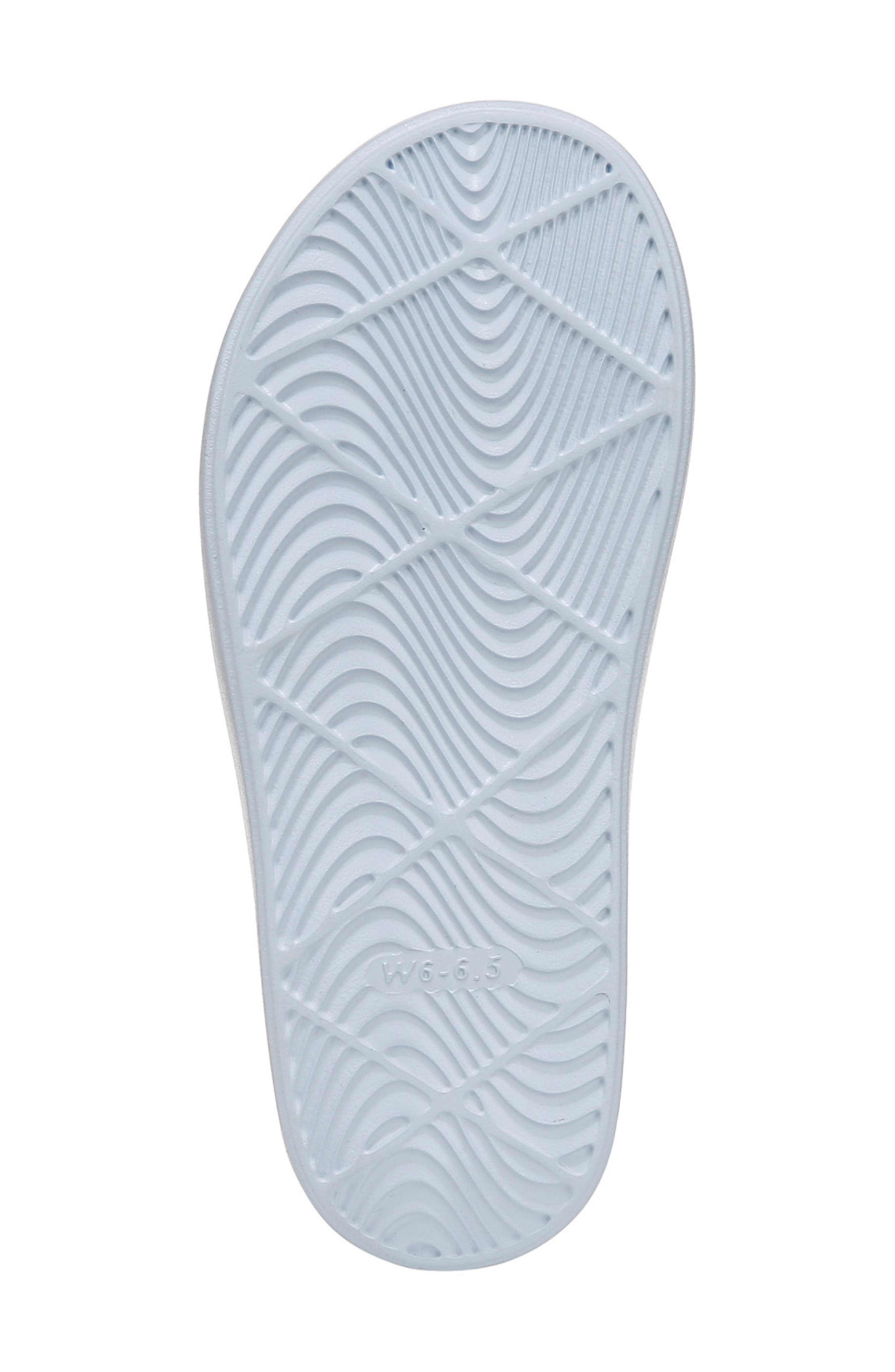 Rykä Soothe Slide Sandal, Alternate, color, Ice Blue Pearl