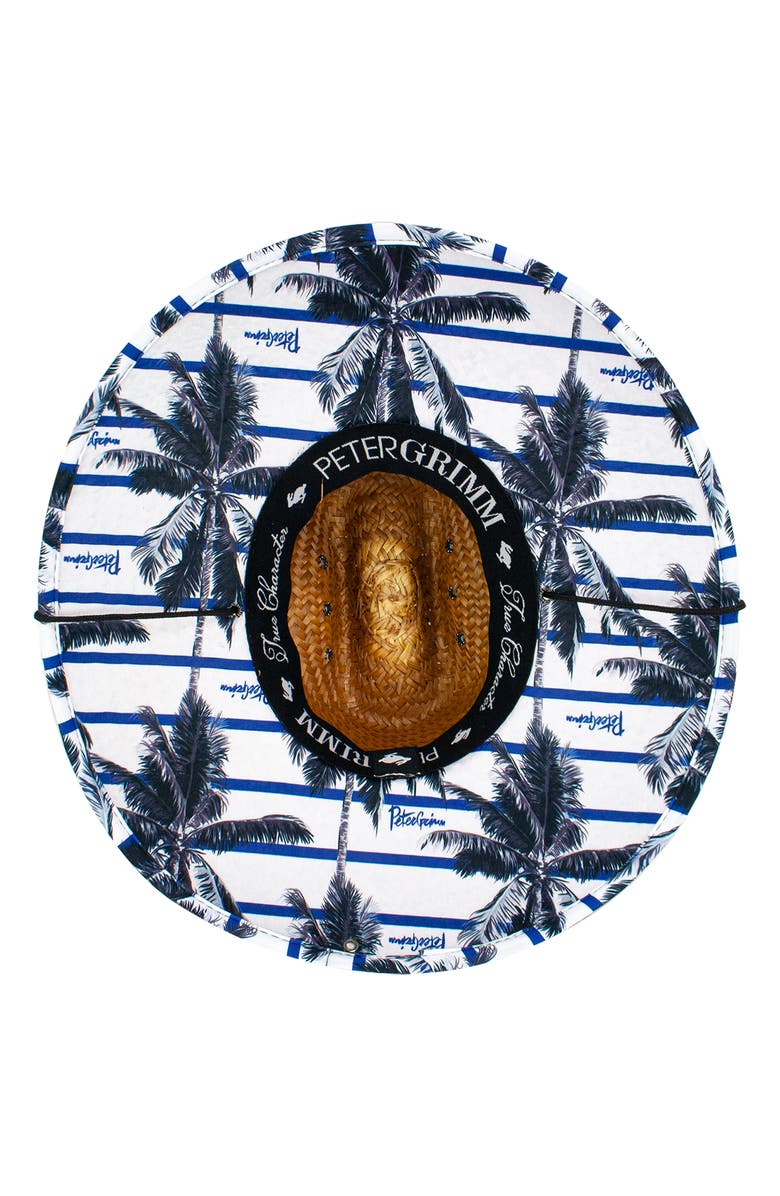 PETER GRIMM Palmeras Straw Hat, Alternate, color, Natural