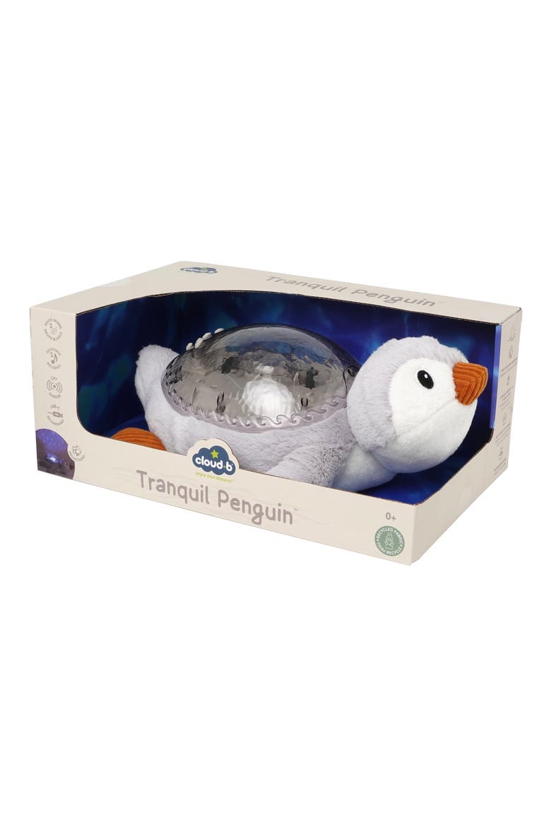 Tranquil Penguin - Nightlight Projector toy & Soothing Sound Machine for Better Sleep, Alternate, color, GREY