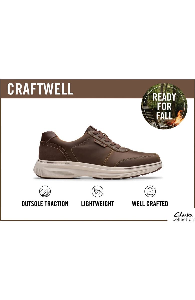 Clarks<sup>®</sup> Craftwell Slip-On, Alternate, color, Black Tumbled