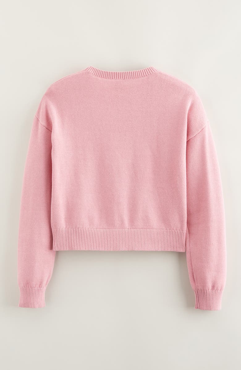 Nordstrom Kids' Intarsia Crewneck Sweater, Alternate, color,