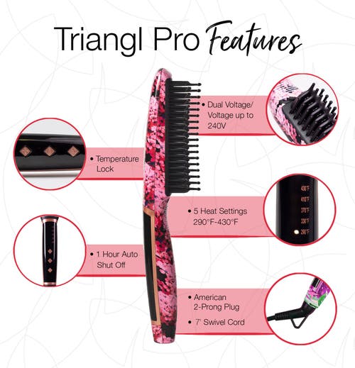 Calista Triangl Pro Heated Detailer Brush