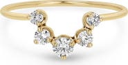 Zoë Chicco Diamond Arc Crown Ring