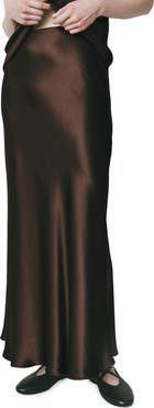 RUE SOPHIE Rivoli Silk Maxi Skirt