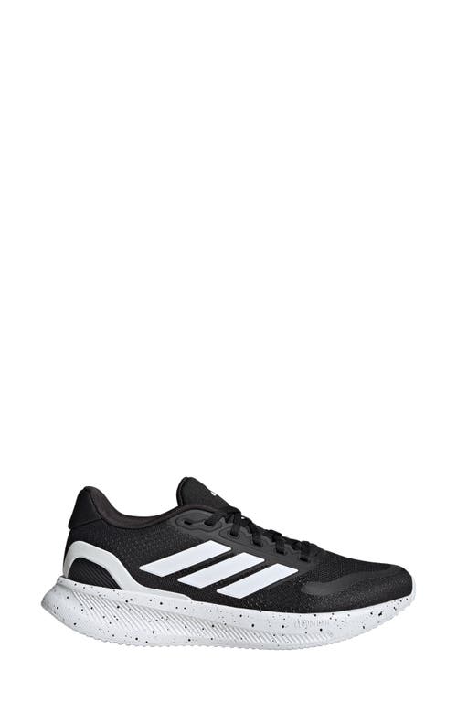 Adidas Originals Adidas Run Falcon 5 Running Shoe In Black/white/black