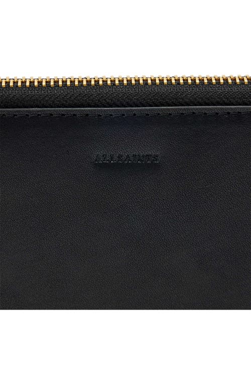 Allsaints Lena Zip Wallet In Black