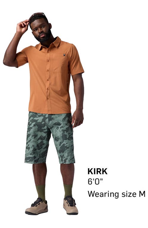 Backcountry Slickrock Short-sleeve Button-up Jersey In Orange