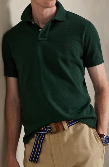 Solid Cotton Polo Shirt