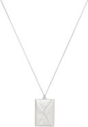 COACH Runway Envelope Long Necklace