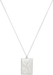 COACH Runway Envelope Long Necklace