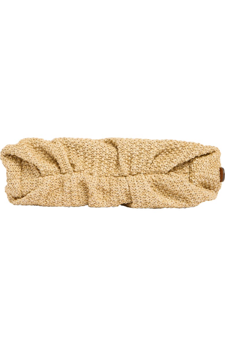 Rebecca Minkoff Resin Chain Strap Ruched Clutch, Alternate, color,