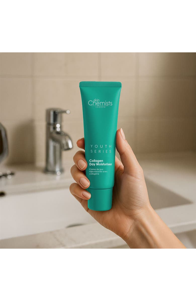 SKINCHEMISTS Youth Series Green Caviar Day Moisturiser 30ml for Fine Lines & Wrinkles, Anti-Aging, Alternate, color, White