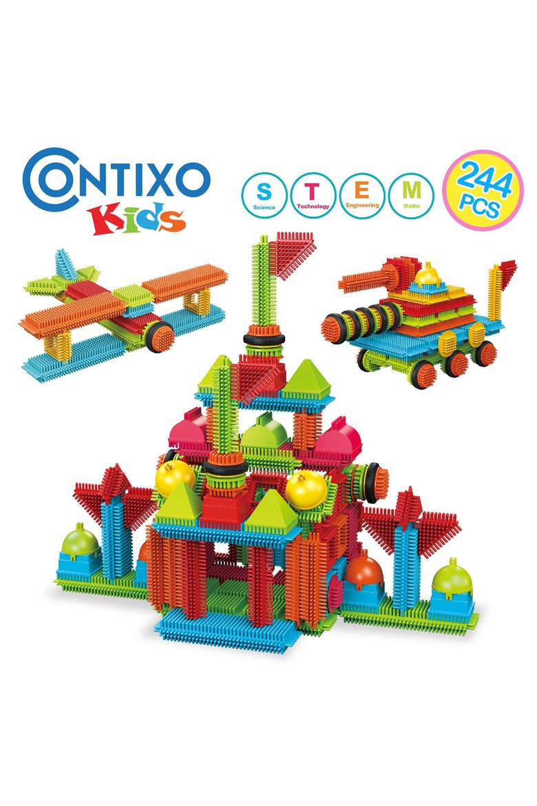 Building Block Set, Alternate, color, Multi Colour