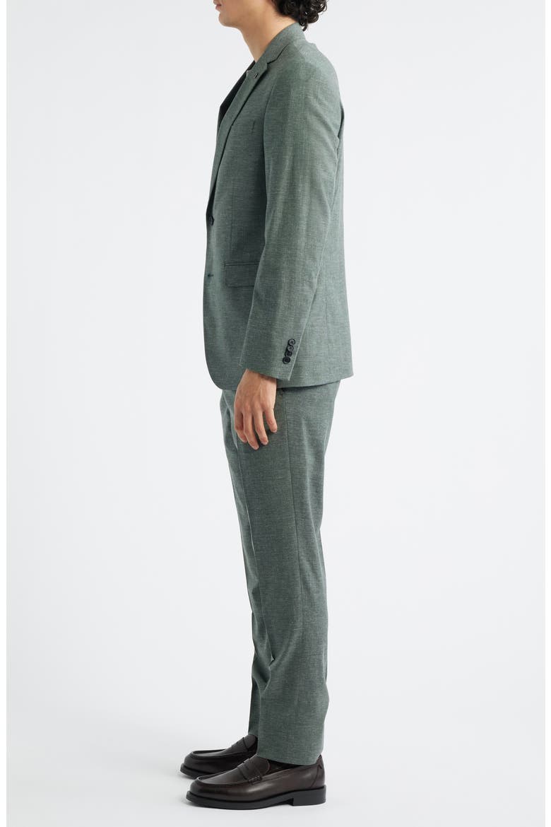 Ross Slim Fit Cotton Blend Suit, Alternate, color, OLIVE
