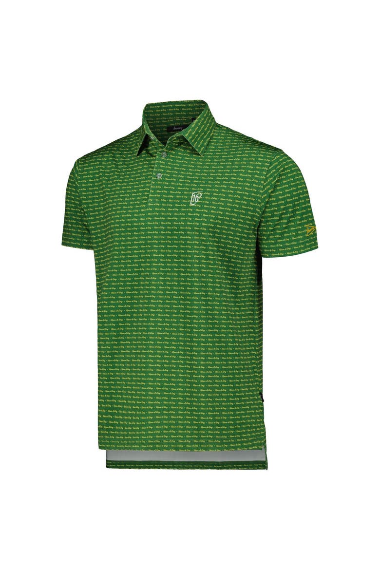 Men's Breezy Golf Green WM Phoenix Open Have a Day Polo, Alternate, color, Green