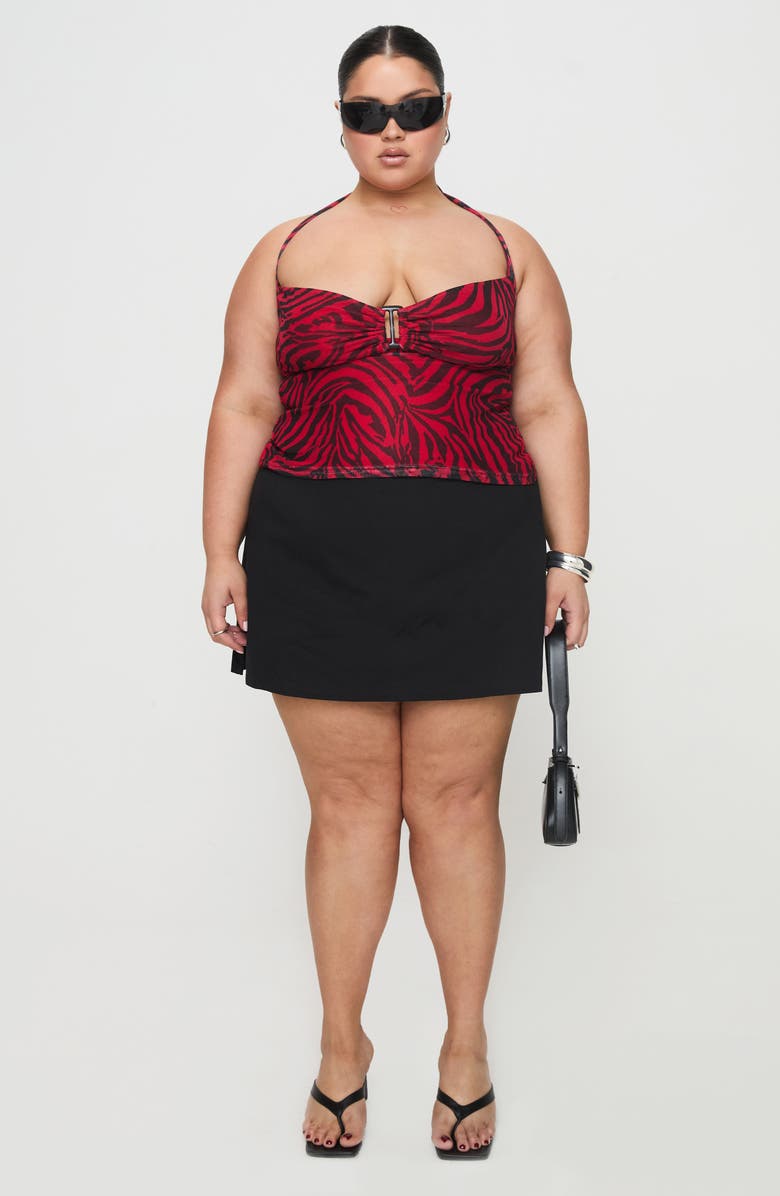 Princess Polly Gigi Skort, Alternate, color, Black