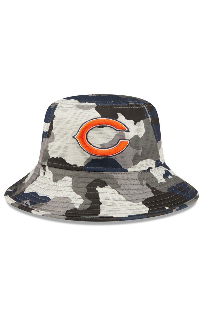 New Era Men's New Era Camo Chicago Bears 2022 NFL Training Camp Official Bucket Hat, Alternate, color, 