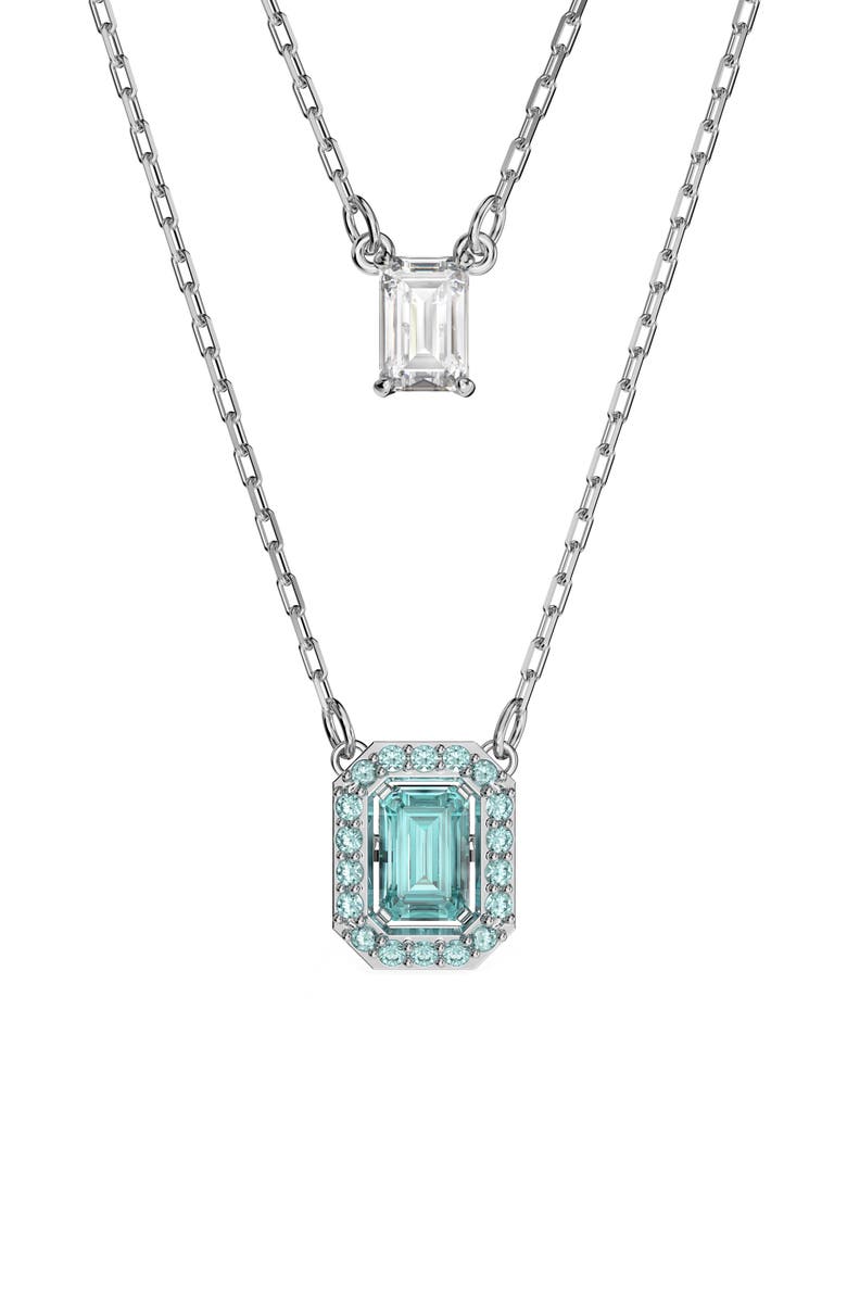 Swarovski Millenia Layered Necklace, Main, color,