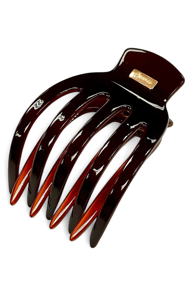 Ficcare Yoga Clip, Alternate, color, Chocolate