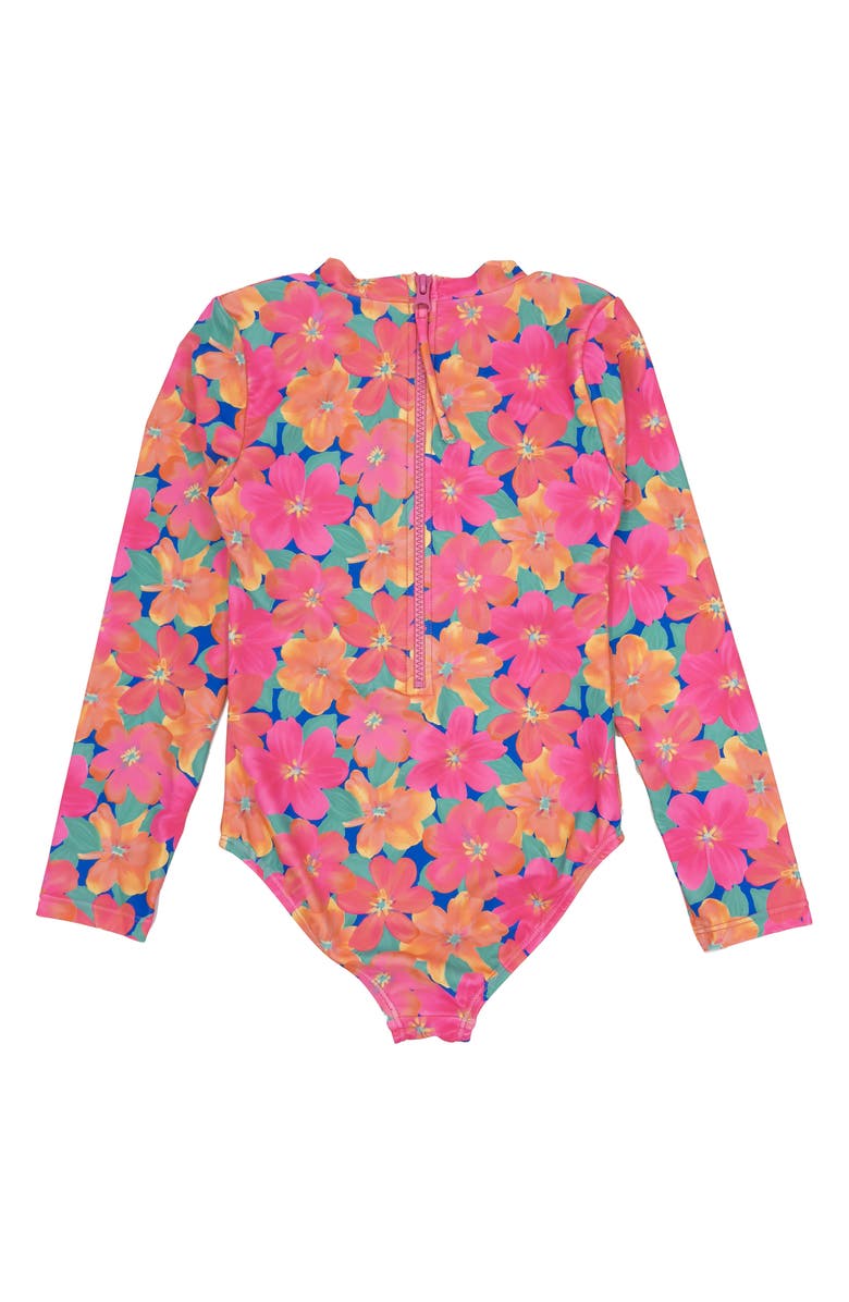 Feather 4 Arrow Kids' Wave Chaser One-Piece Rashguard Swimsuit, Alternate, color, 