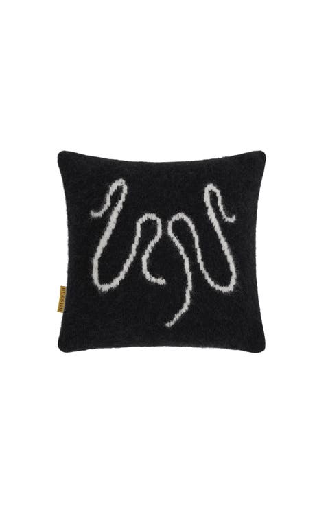 Swn Logo Alpaca Decorative Cushion