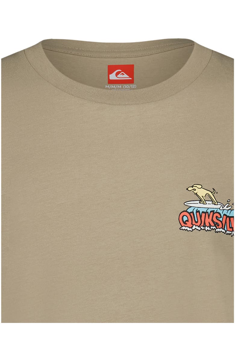 Quiksilver Kids' Dog Wave Graphic T-Shirt, Alternate, color, 