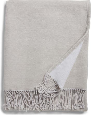 Reversible Chenille Throw Blanket