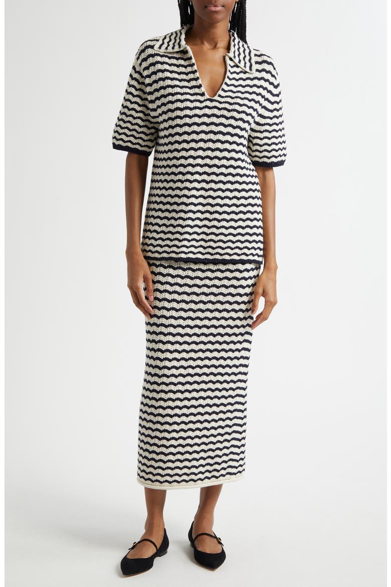 Alexis Knit Skirt, Alternate, color, PARCHMENT