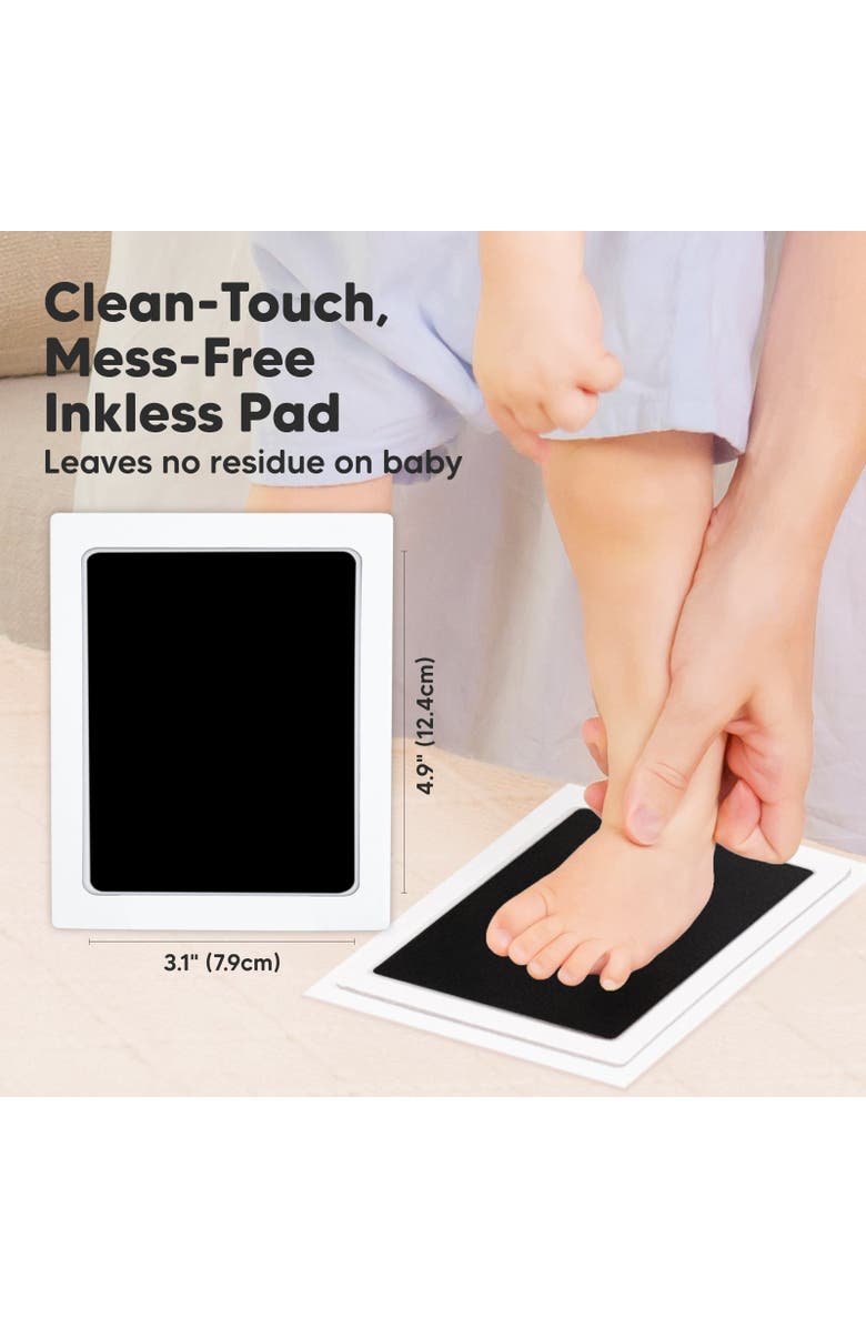 KeaBabies 4-Pack Inkless Ink Pads, Alternate, color, Jet Black