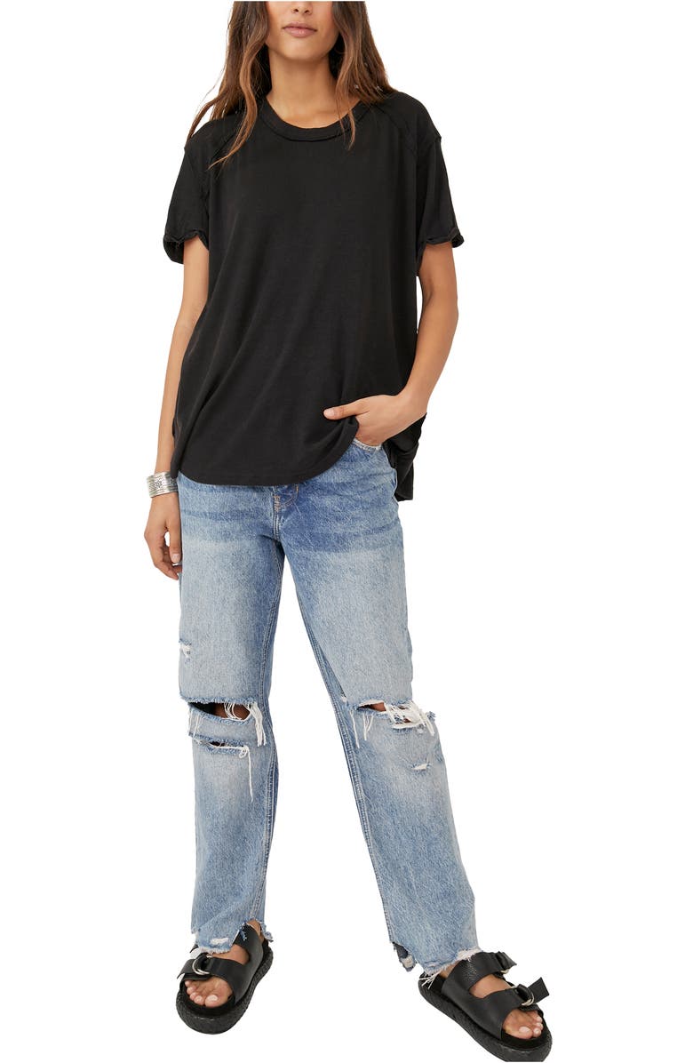 Free People Boyfriend T-Shirt, Alternate, color,