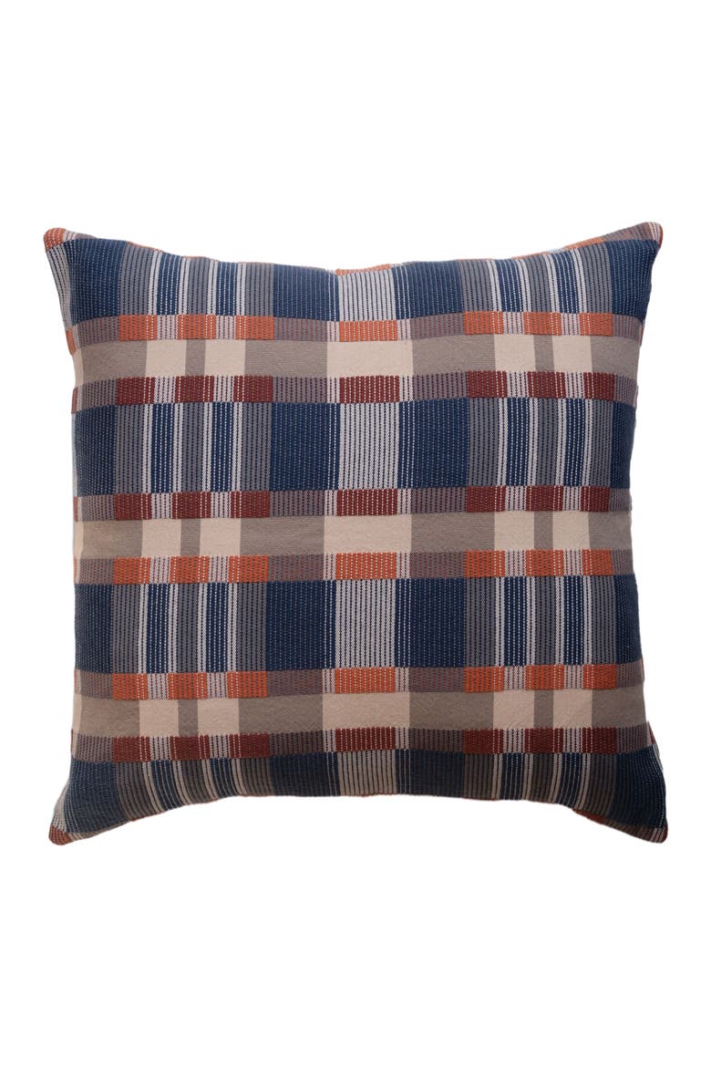 Skipping Block Pillow - Cover + Insert, Main, color, Marbles