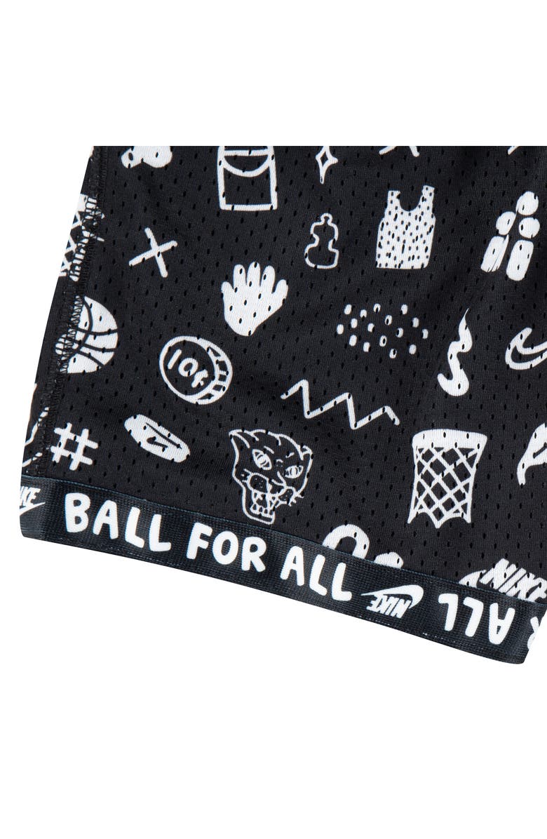 Nike Kids' Basketball Shorts, Alternate, color, Black