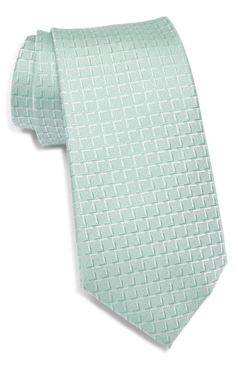 Foster Grid Jacquard Tie