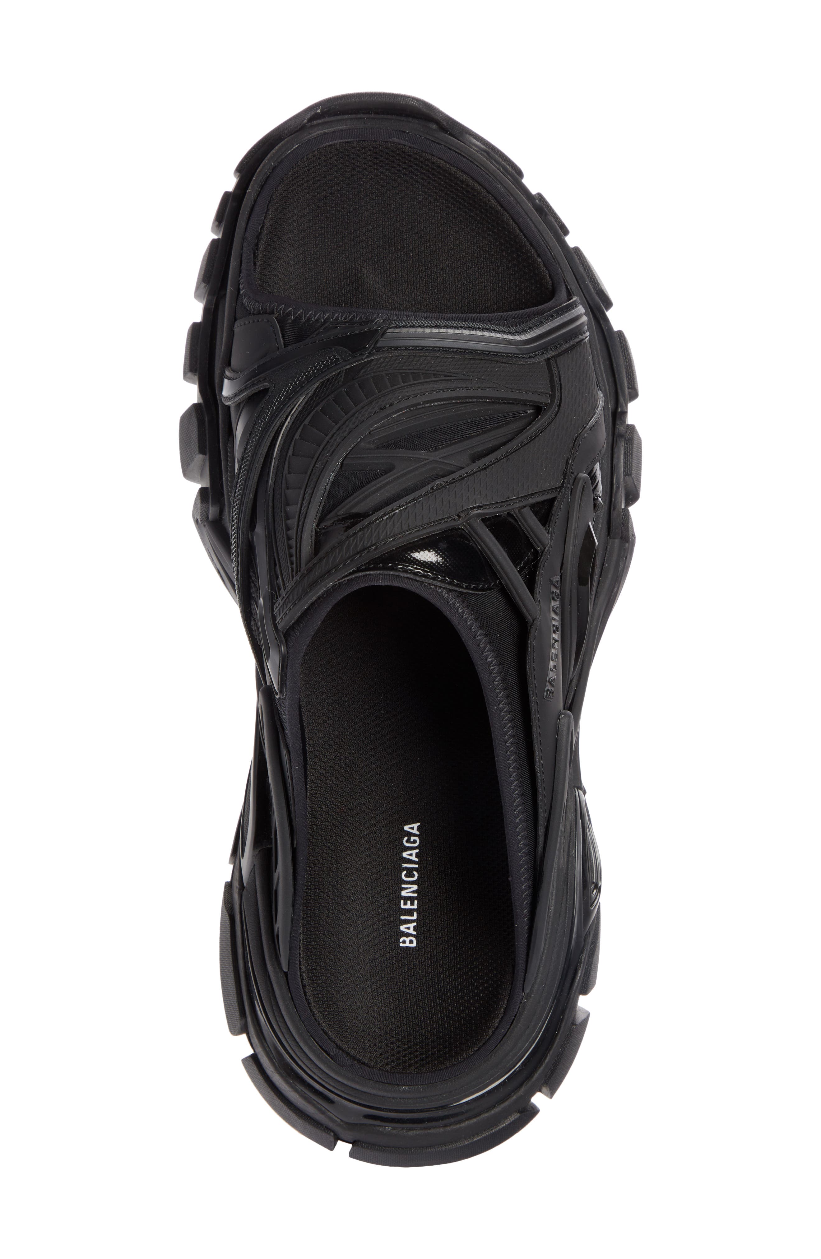 Balenciaga Track Slide Sandal, Alternate, color, 