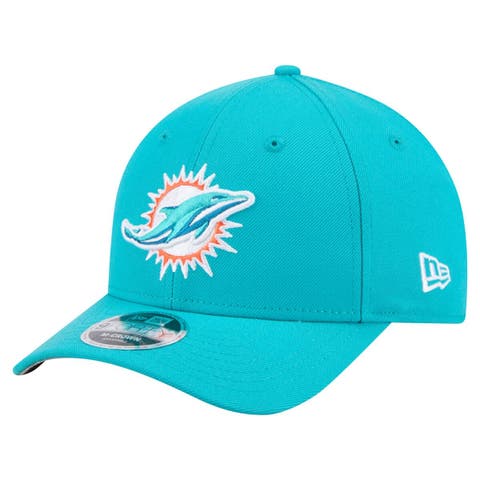 Men
s New Era  Aqua Miami Dolphins Team Collection 9FORTY M-Crown Adjustable Hat