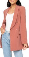GIBSONLOOK Double Breasted Blazer
