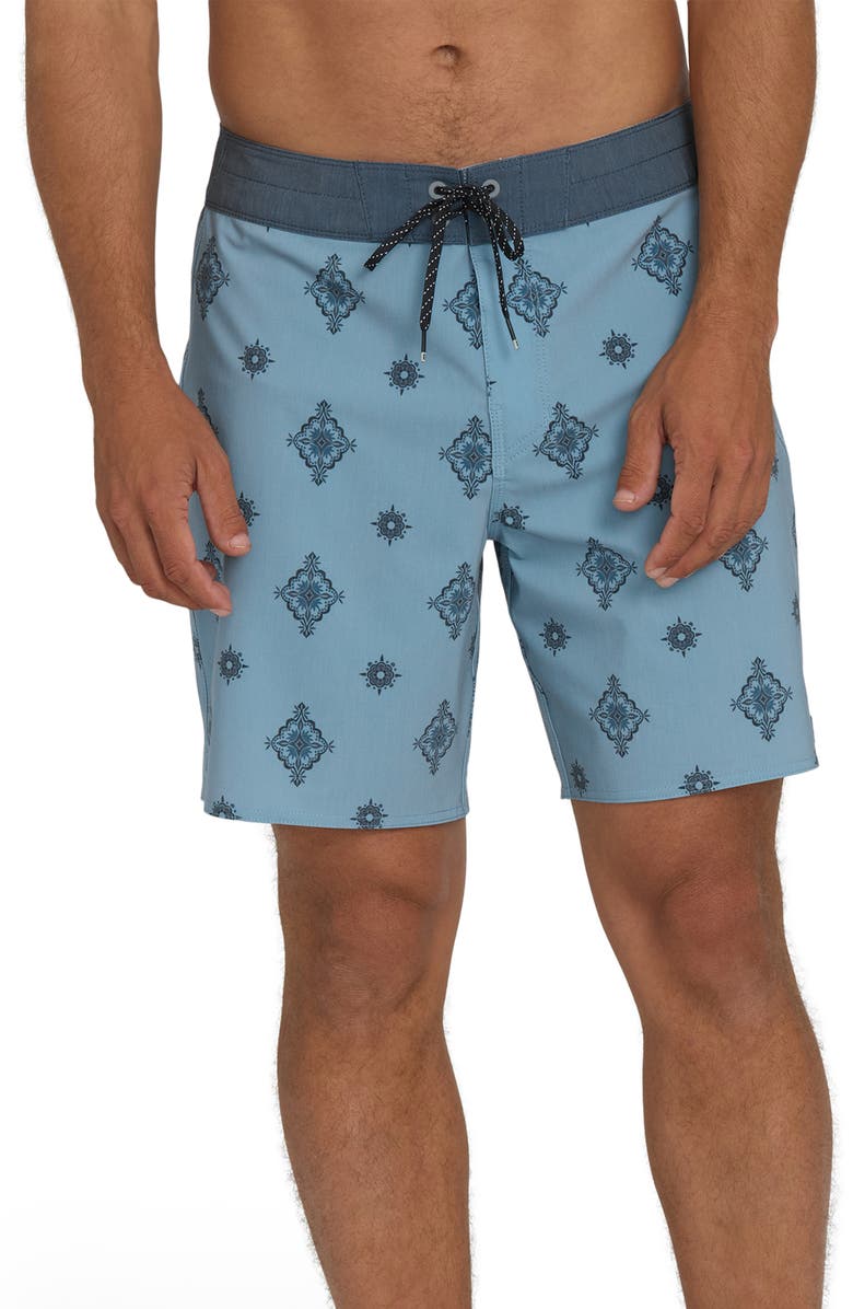 Billabong Good Times Pro Board Shorts, Main, color, Blue Fog