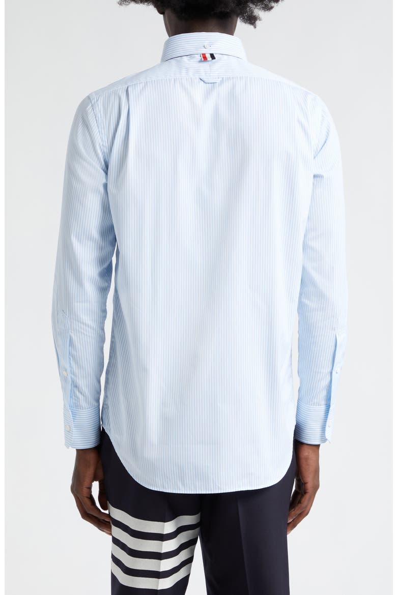 Men's Classic Fit Cotton Button-Down Shirt, Alternate, color, 480 - LIGHT BLUE
