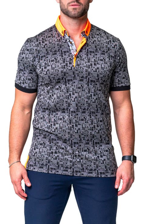 Mozartraw Black Jersey Polo