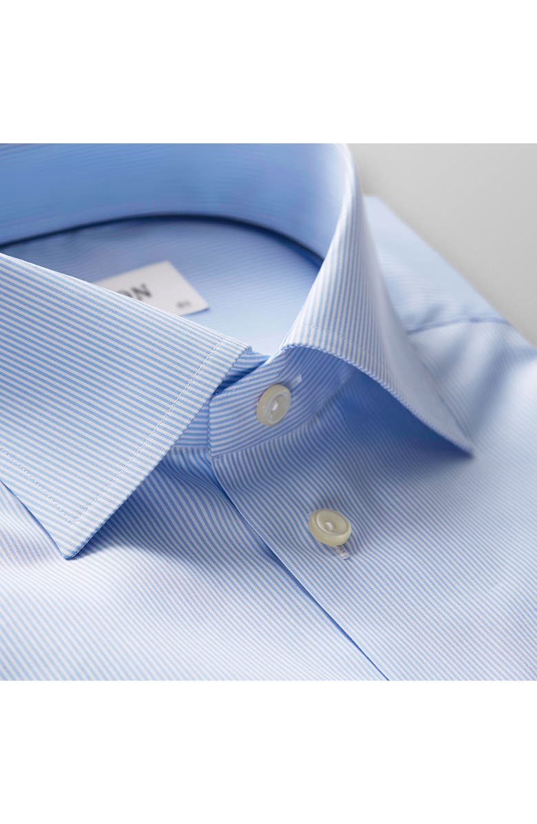 Eton Contemporary Fit Stripe Dress Shirt, Alternate, color, 