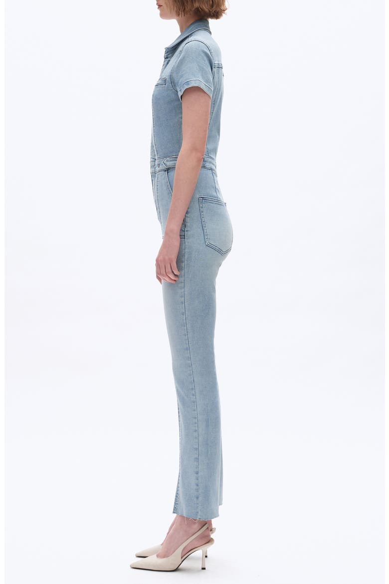 Horse Hoof Denim Jumpsuit, Alternate, color, SOFT CYAN