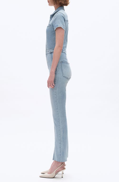Bayeas Horse Hoof Denim Jumpsuit In Multi