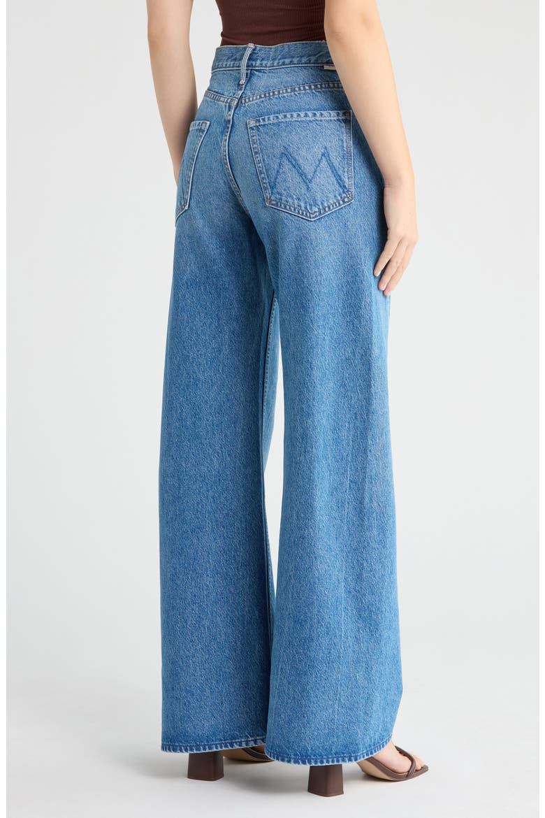 Lemon Twist High Waist Wide Leg Jeans, Alternate, color, ROLLING IN THE DOUGH