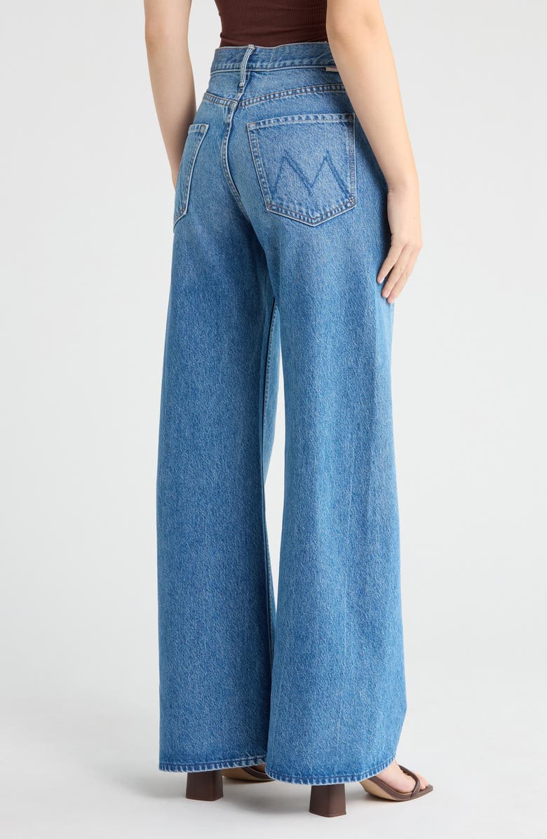 MOTHER Lemon Twist High Waist Wide Leg Jeans, Alternate, color, Rolling In The Dough