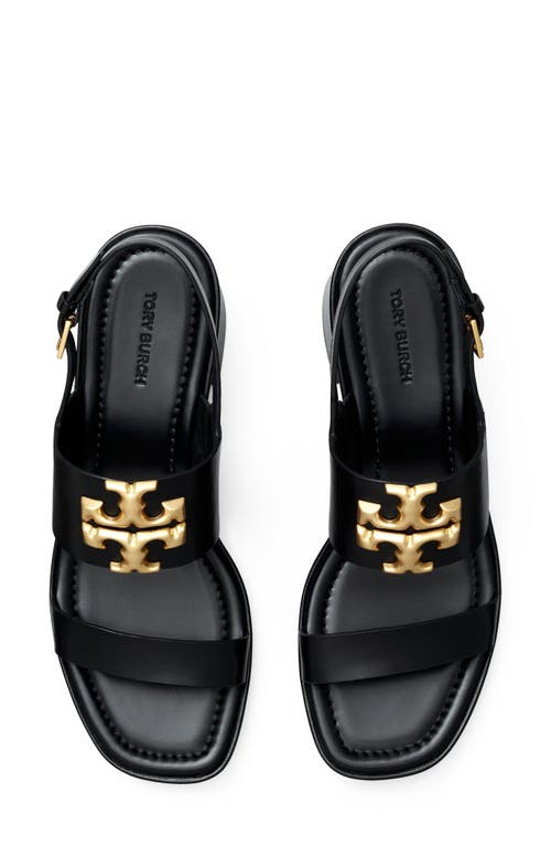 Tory Burch Eleanor Slingback Sandal In Black