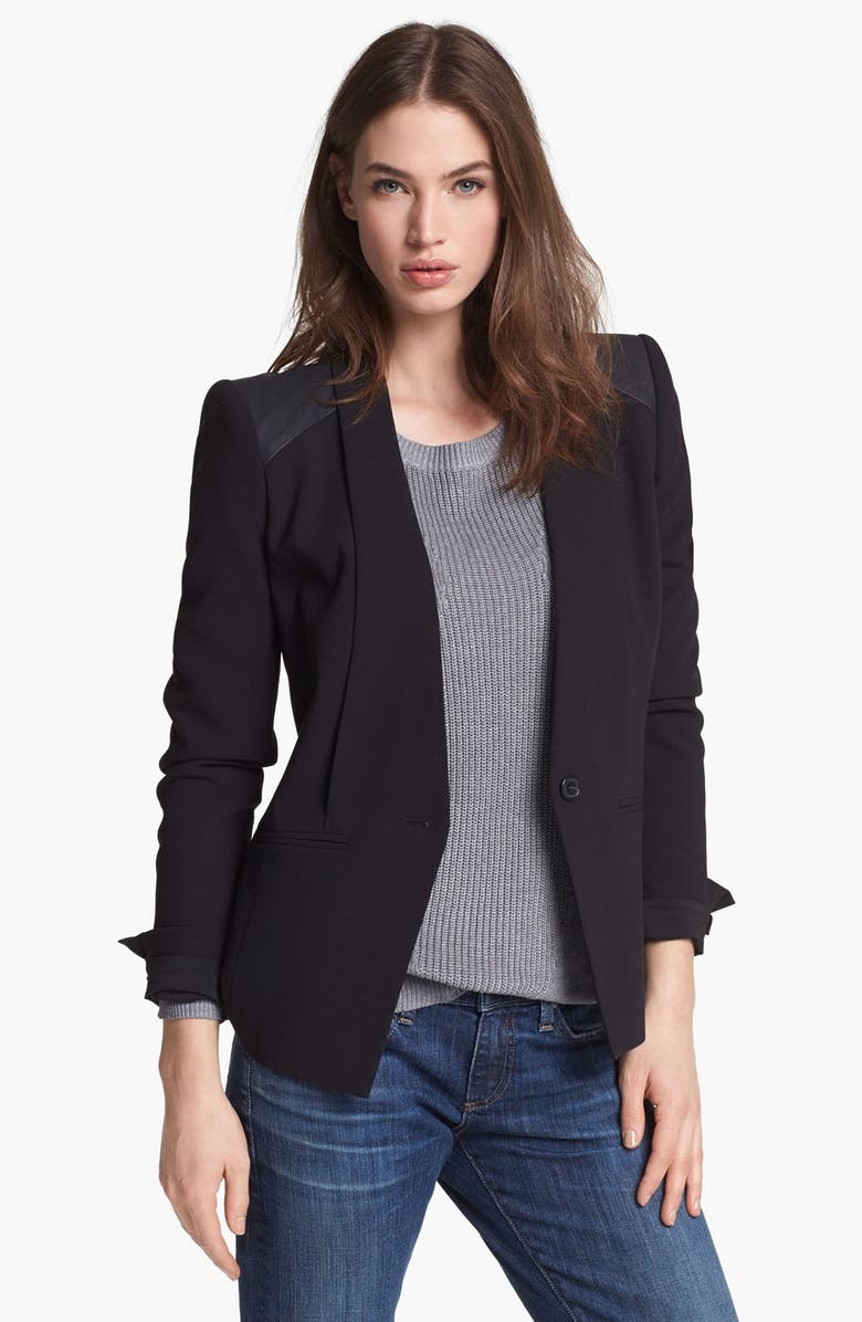 Trouvé Shoulder Patch Blazer, Main, color,